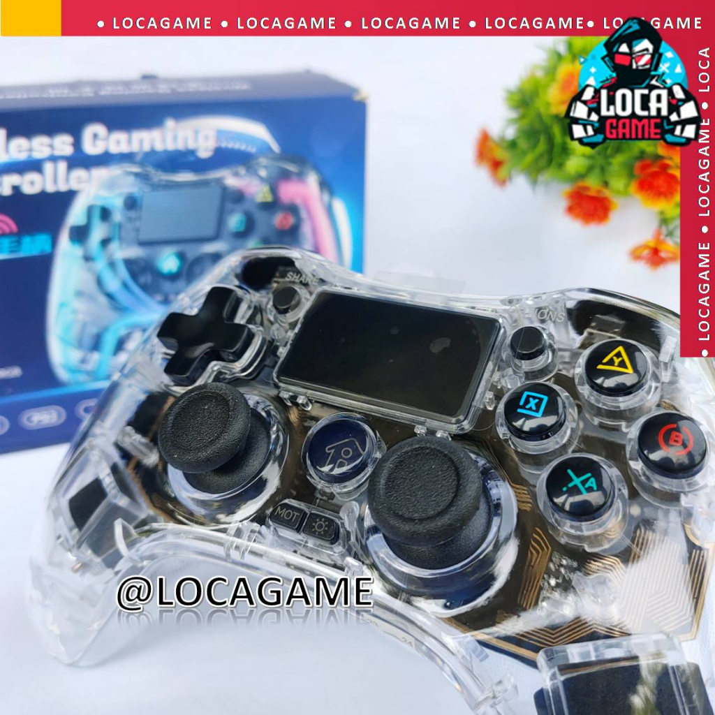 Stik Stick PS_4 Wireless Gaming Controller BSP-PO5 untuk PS_3/PS_4/TV/PC