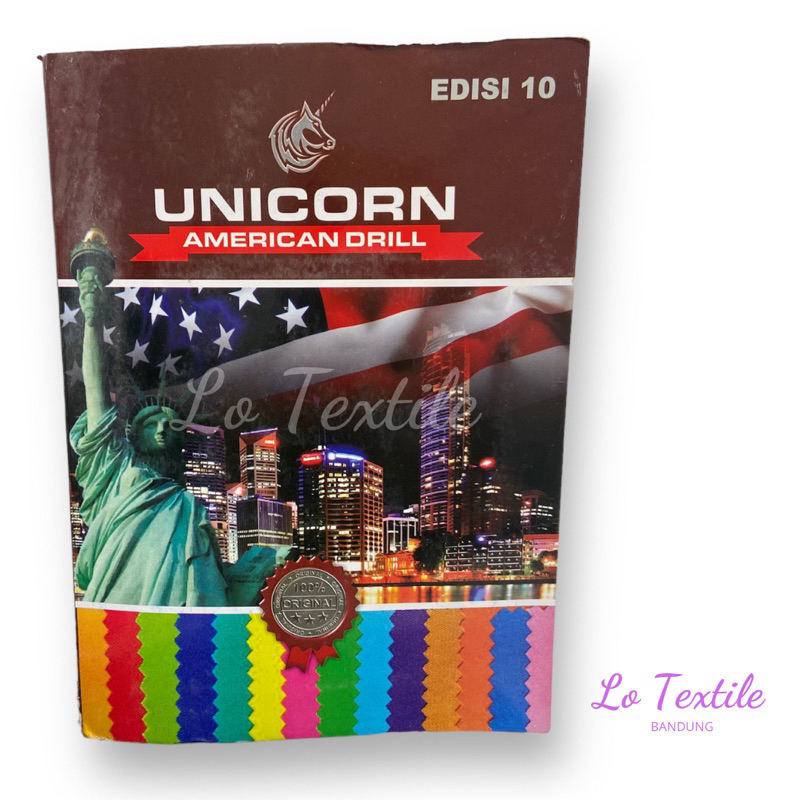 Kain American Drill Unicorn 0.5 Meter - Bahan Kain Celana Formal Kantor Seragam PDL Premium
