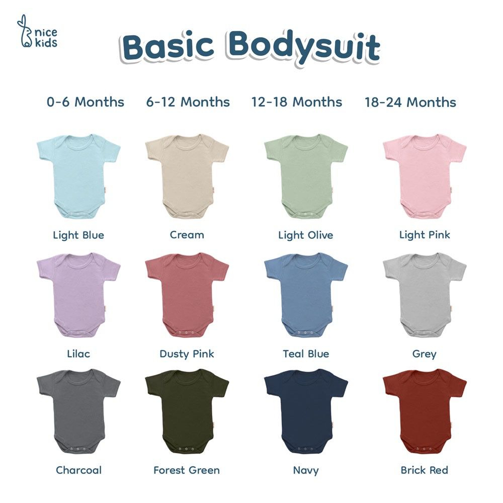 Babygiggles - Nicekids Basic Bodysuit
