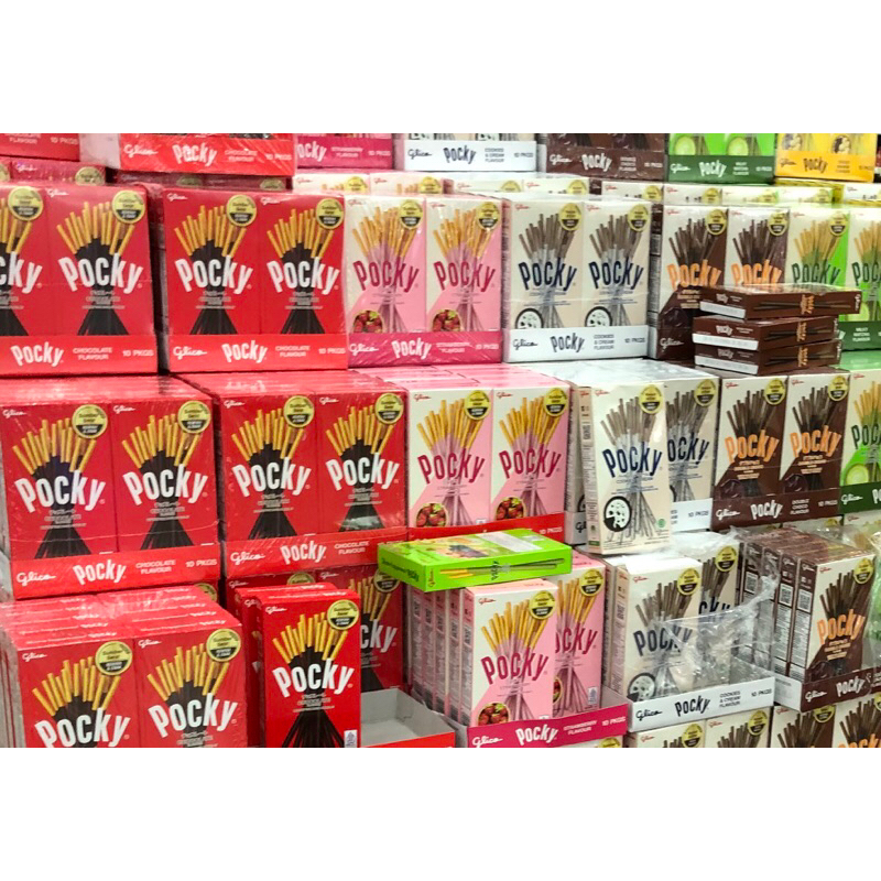 

Pocky Glico Coklat/Stroberi 45g (1 pack)