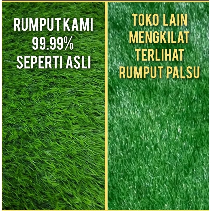 Rumput Sintetis Swiss Premium uk 20 x 100 cm