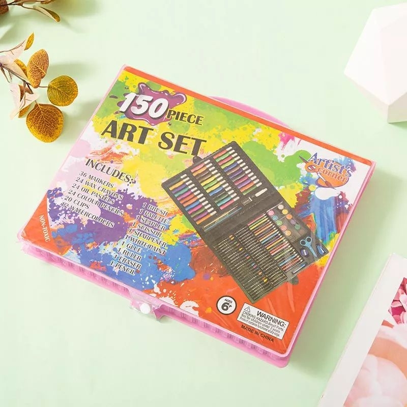 

150 PIECE ART SET/Set Pewarna Lengkap/alat lukis