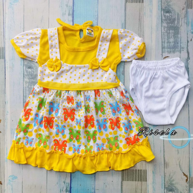 Dress Bayi Perempuan 2-24 Bulan