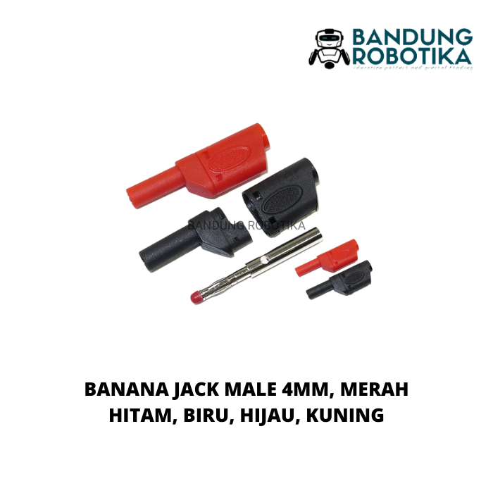 Banana Jack Male 4mm, Banana Plug Male