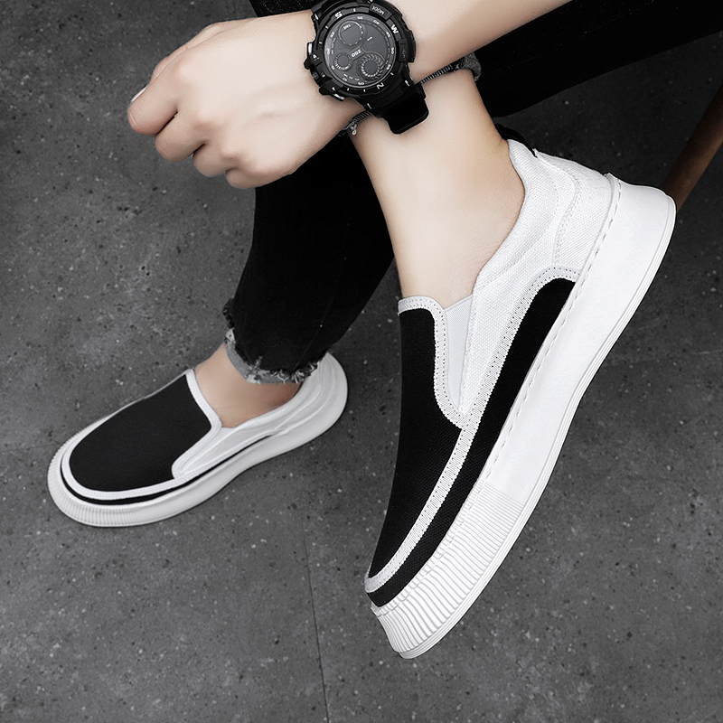 Toread Sepatu Slip On Pria Fashion Casual Santai Simple Sepatu Kuliah Comfy Outdoor MC604