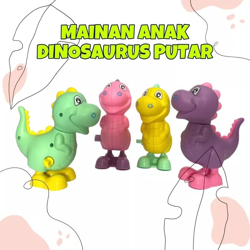 MAINAN ANAK DINO/ LEBAH PUTAR BISA BERJALAN KODE SS1705 DAN SS1706