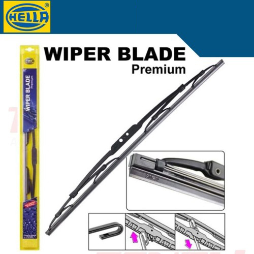 Wiper Blade HELLA PREMIUM Nissan X-Trail T30 1 Set 24-16