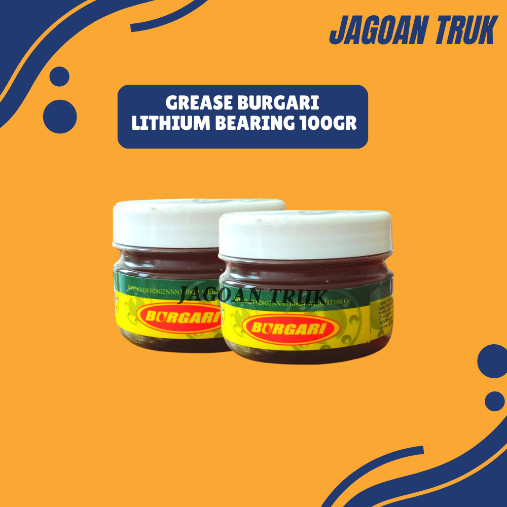 Minyak Gemuk BURGARI - Lithium Grease Hi-Temp 100 Gr Anti Panas 11399