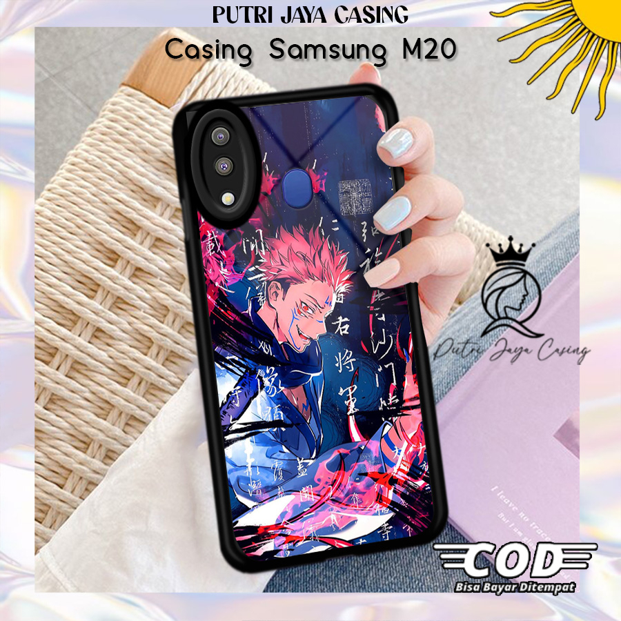 Case Hp Samsung M20 Casing Samsung M20 Motif ANIMEJJTSU Casing Terbaru Case Karakter Lucu Casing Luc
