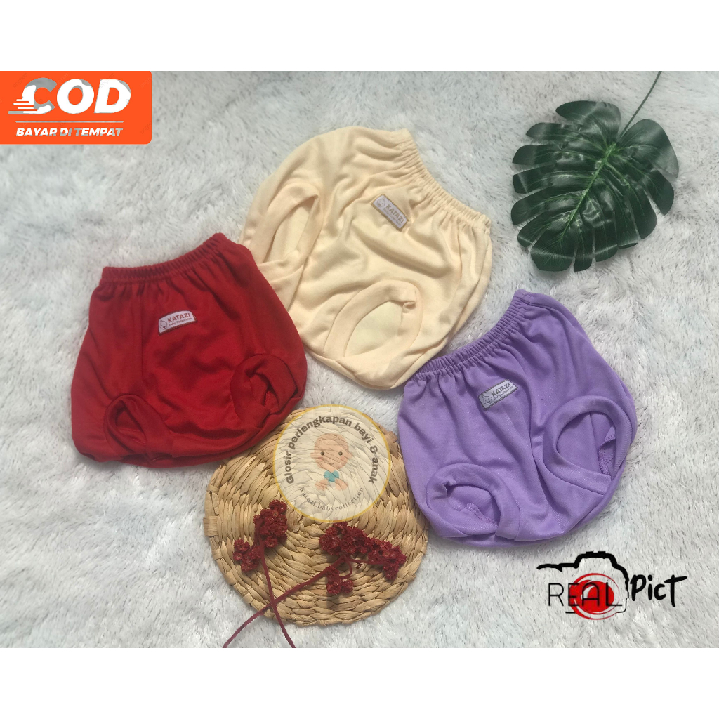 [CPOPPC003] Celana Kacamata Bayi Celana Pop Bayi Newborn Motif Polos Umur 0 -6 Bulan