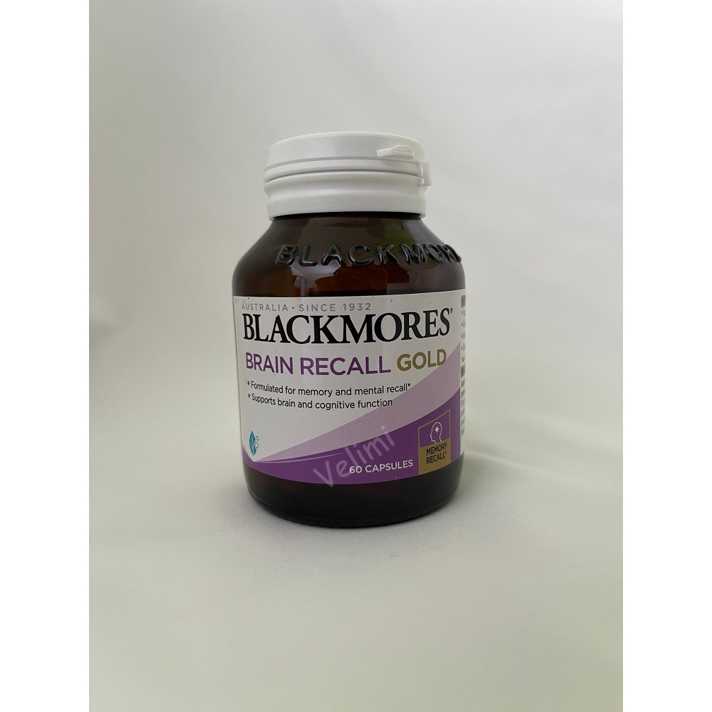 Blackmores Brain Recall Gold 60s