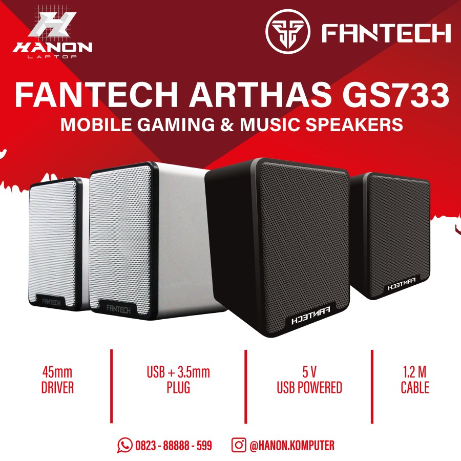 Speaker Fantech Arthas Gs733 - Gaming Speaker Fantech