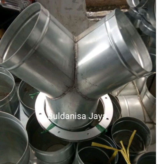 Sok Sambungan Y Ducting 8"/ Sok Way Ducting 8 Inch Bjls