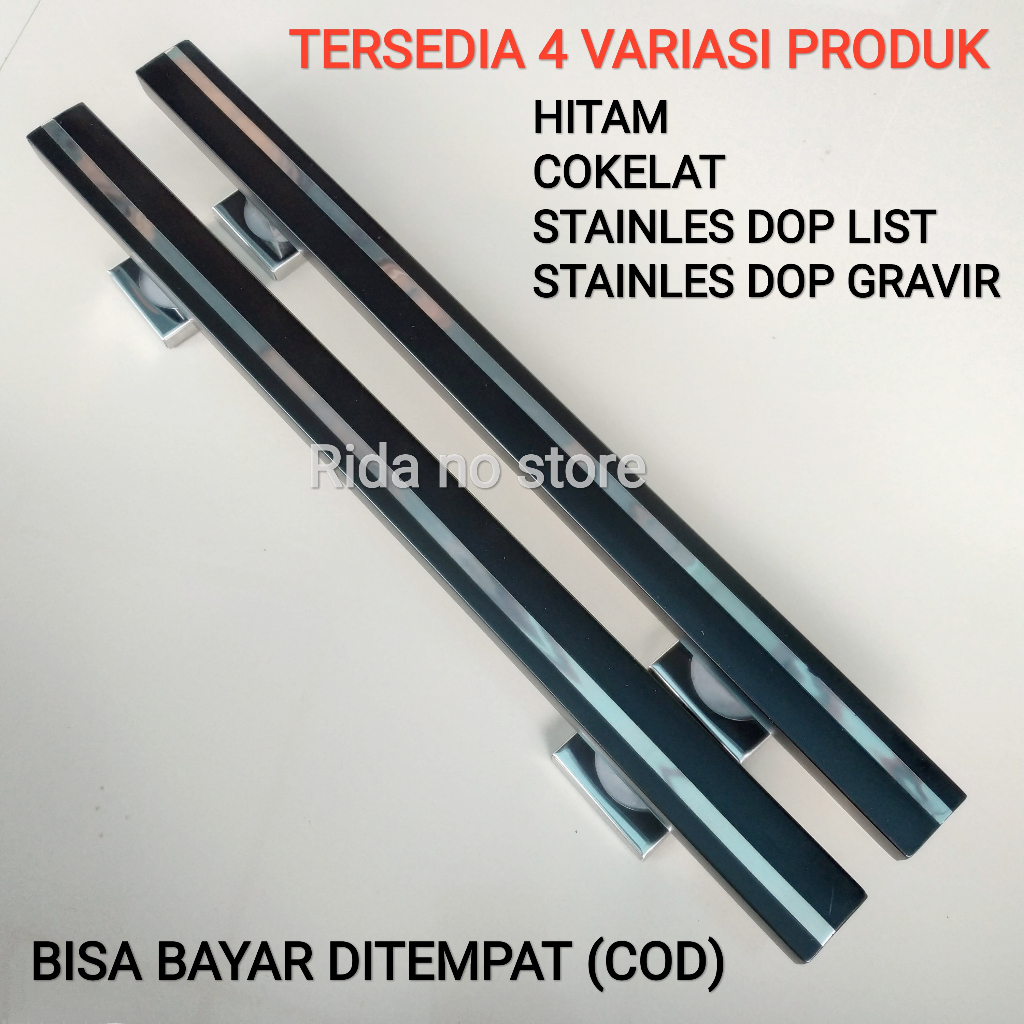 Handle Pintu Rumah Kupu Tarung 60 cm isi 2 Biji Gagang Bahan Stainles