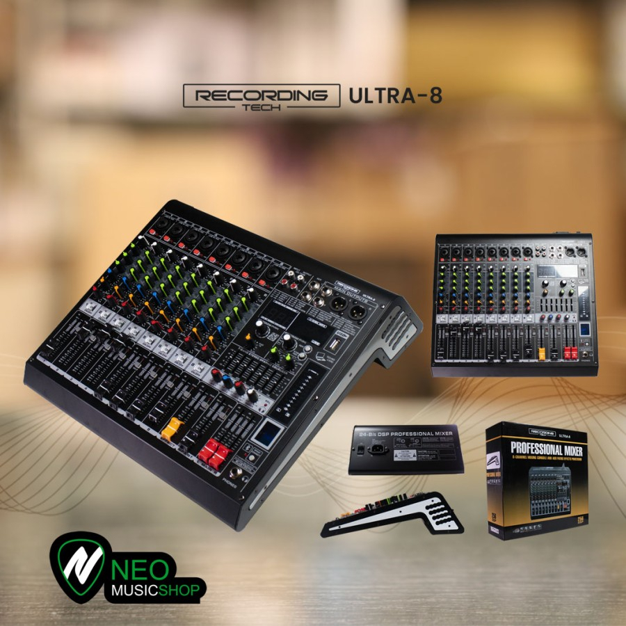 MIXER RECORDING TECH ULTRA 8 BMJ