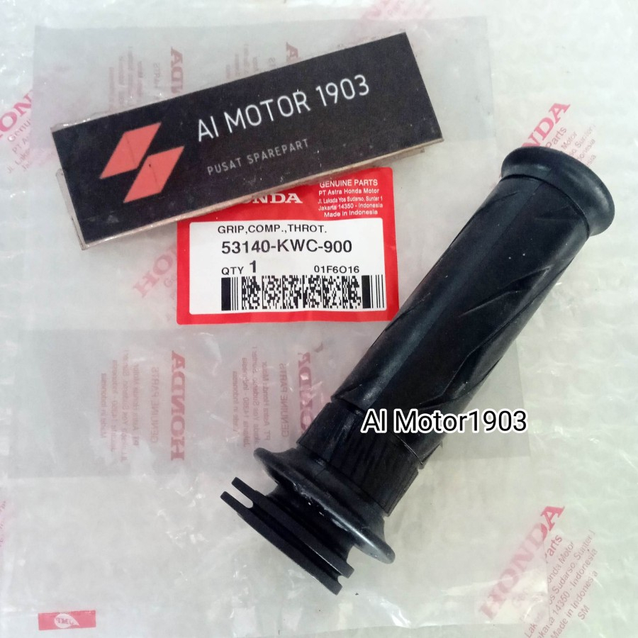 KARET HANDFAT HANGRIP STANG STIR CS1 CS 1 KANAN ORIGINAL 53140-KWC-900