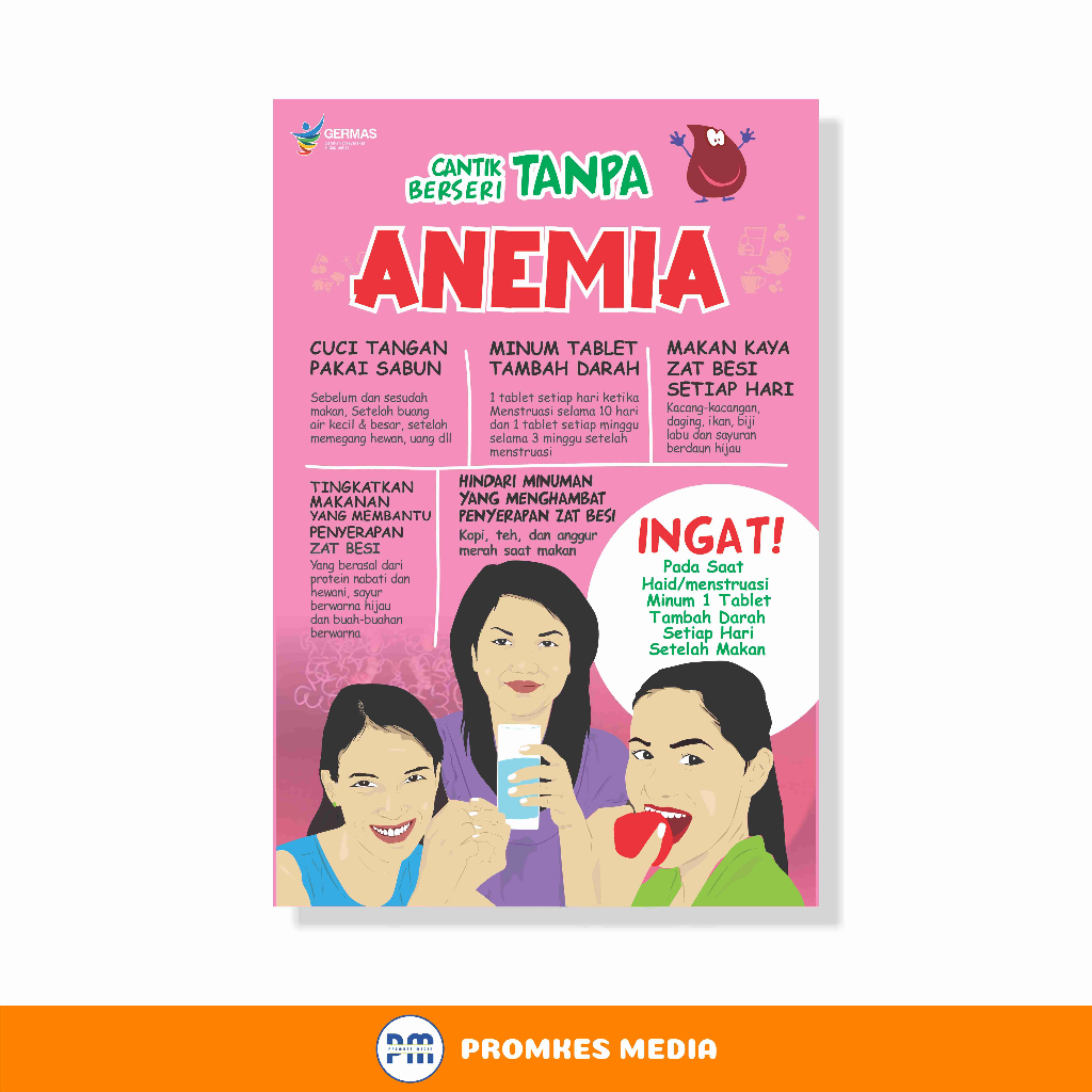 

Poster Kesehatan, Anemia