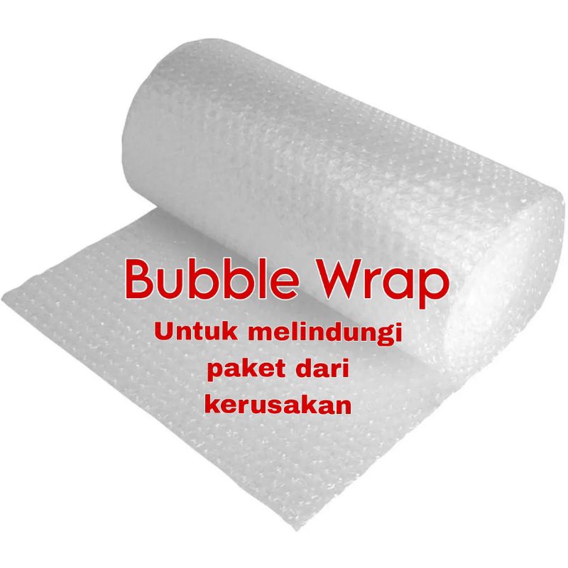 

Tambahan Pecking Dengan Bubble Wrap Supaya Paket Lebih Aman Diperjalanan TIDAK DI JUAL TERPISAH