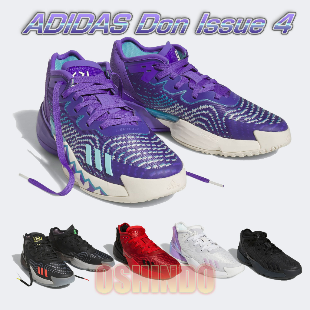 Sepatu Basket Adidas Don Issue 4 Original Asli Donovan Mitchell