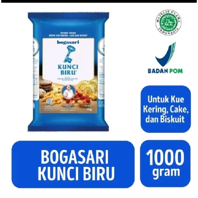 

Bogasari kunci biru 1000 gr