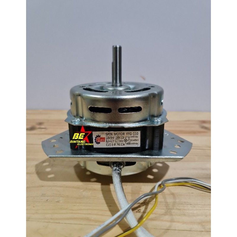 DINAMO SPIN MESIN CUCI LG 110 Watt MOTOR PENGERING LG YYG 110 2 TABUNG TEMBAGA