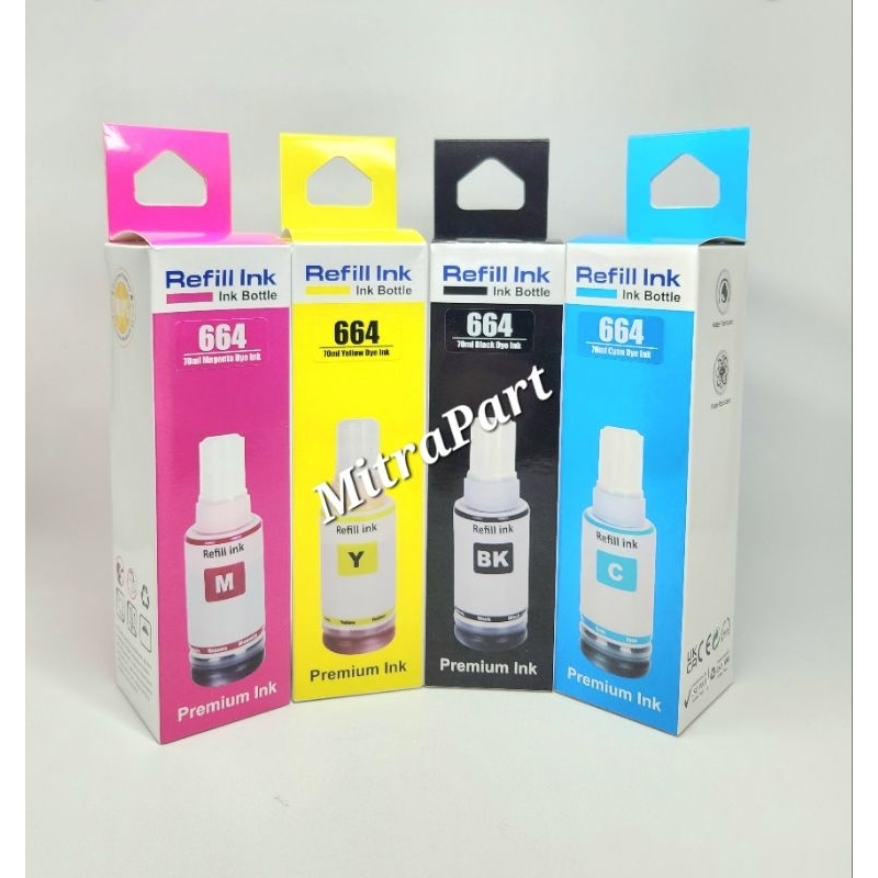 Tinta Epson T664 664 L121 L1300 L360