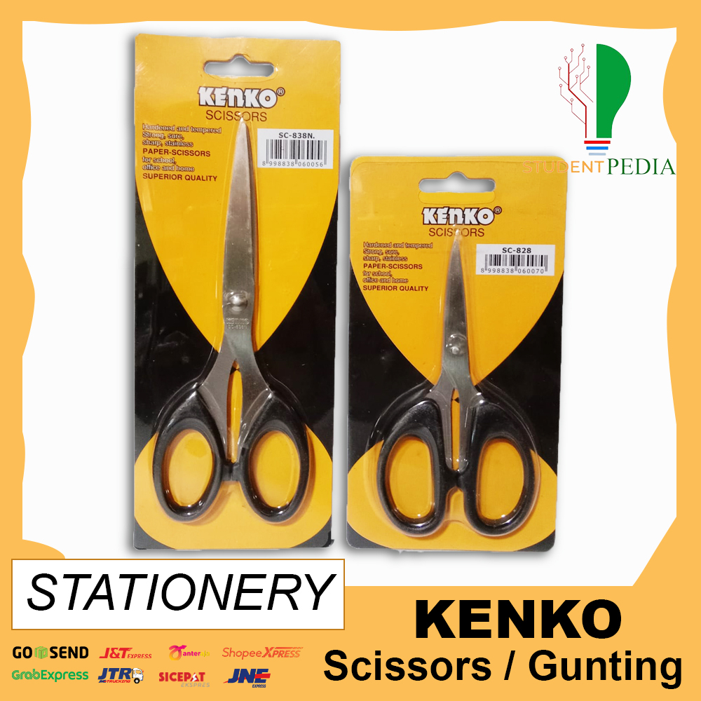 

Scissors Gunting Kertas Kenko KS-838N Medium / Scissors Gunting Kertas Kenko KS-828