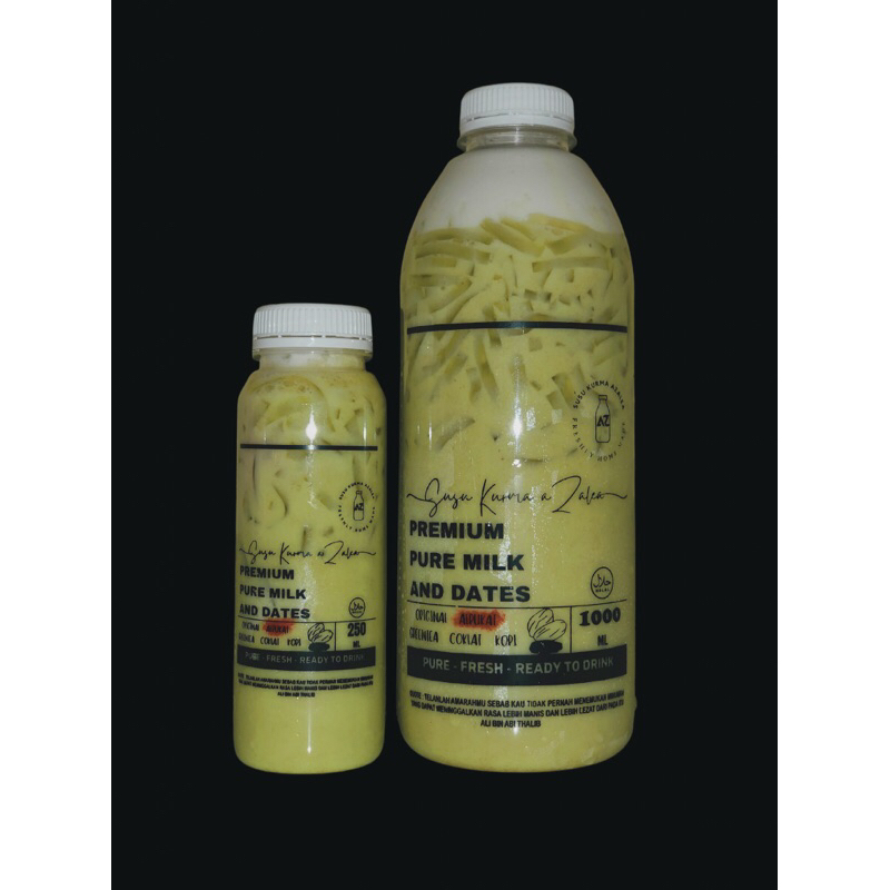 

SUSU KURMA AZALEA RASA ALPUKAT 250ml dan 1000ml