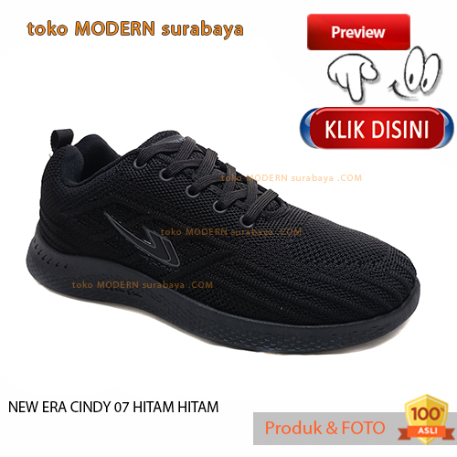 Sepatu wanita sepatu sekolah olahraga sneakers tali NEW ERA CINDY 07