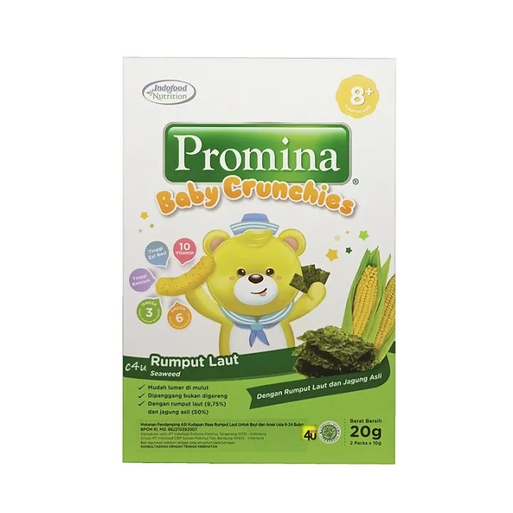 Promina Baby Crunchies 20gr (8bulan) BEST SELLER/ Promina Crunchies / Snack Bayi Keju