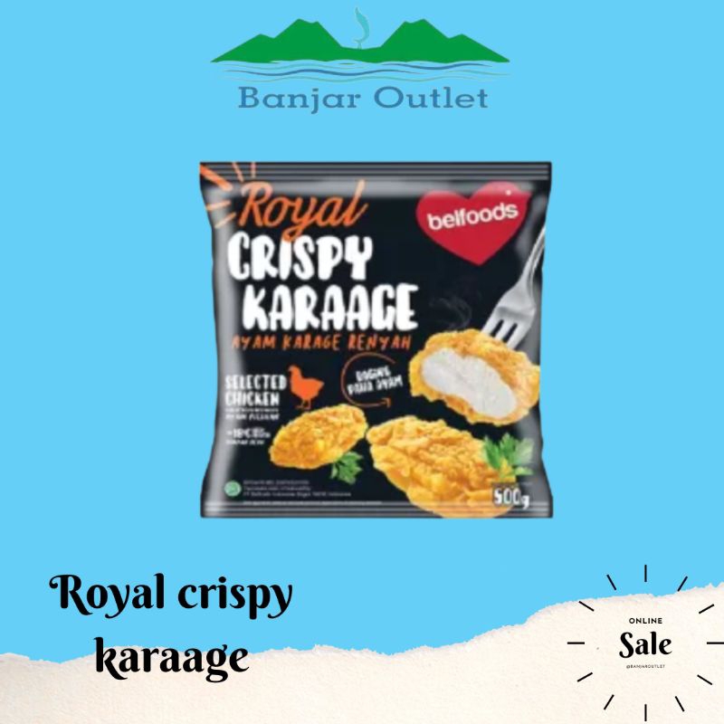 

Belfoods Royal Crispy Karage 500 gram