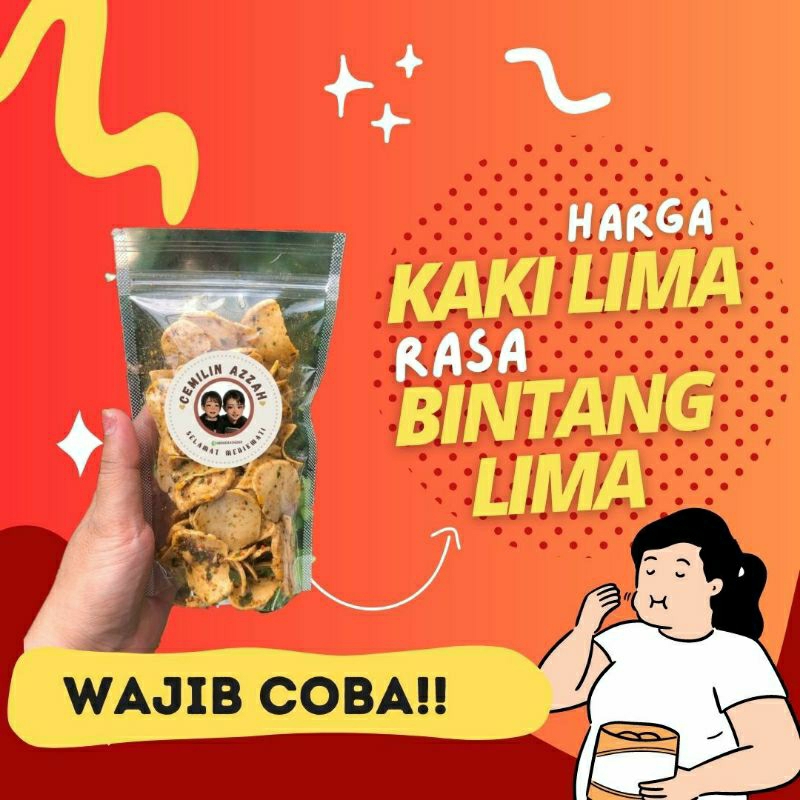 

Basreng Cemilin Azzah 250gr