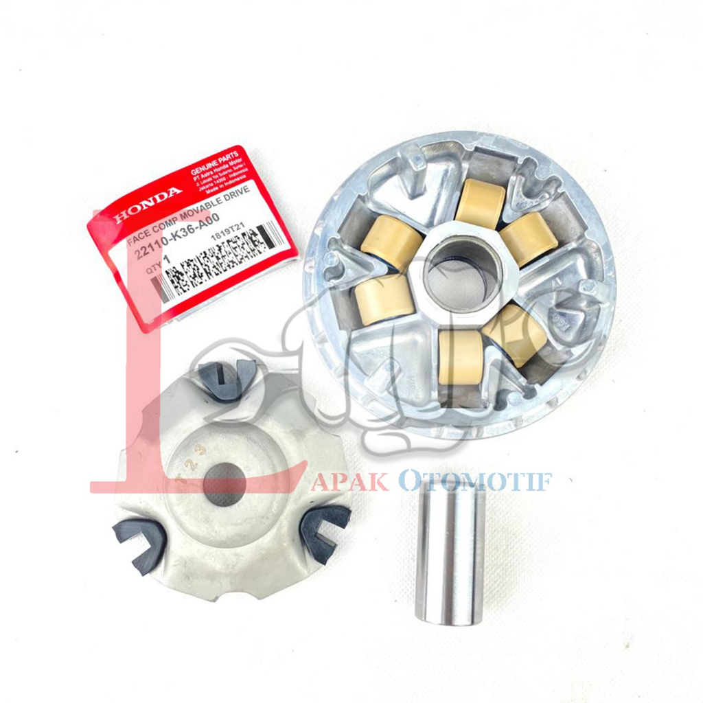 -LOI- RUMAH ROLLER ASSY SET VARIO 125 ESP &amp; VARIO 150 ESP K36