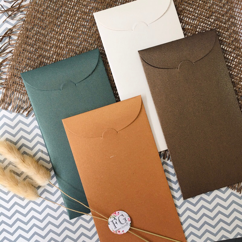 

Amplop Uang Elegant Plain Eco Pack 10pcs by fgpaper