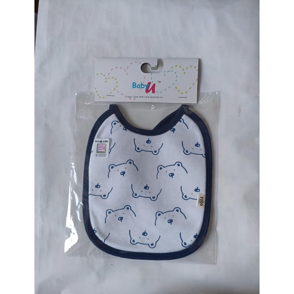 Slaber BabyU Yobo Motif Animal  Bayi