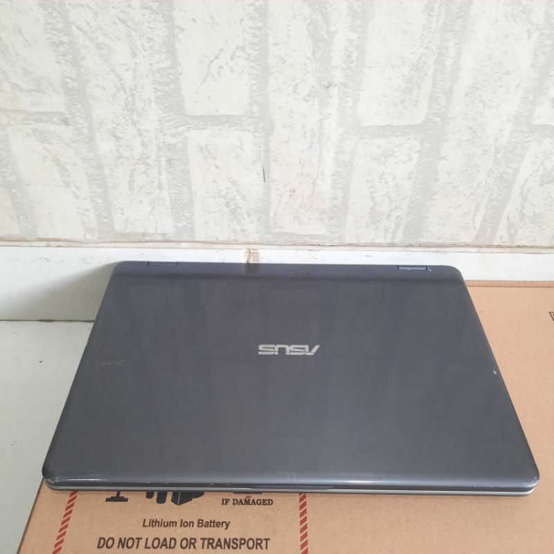 Laptop Asus TP401UF Core i7-8550U Gen 8Th Nvidia Geforce MX 130 Ram 8/ SSD 128Gb+ SSD 128Gb Layar Degree Flip 360° (Touchscreen), Bisa Jadi Tab, Lengkap, Black Silver