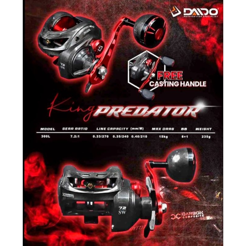 BC DAIDO KING PREDATOR 300L