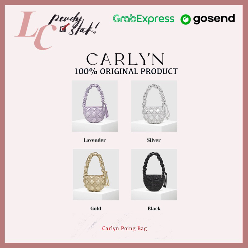 <READY STOCK> CARLYN KOREA POING BAG / JENNIE BLACKPINK TAS COS