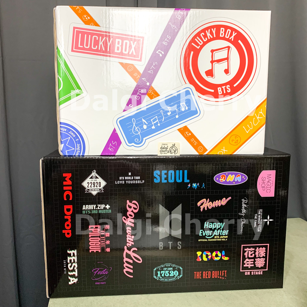 [READY STOCK] Fullset Official BTS Lucky Box 2021 2022 Sealed