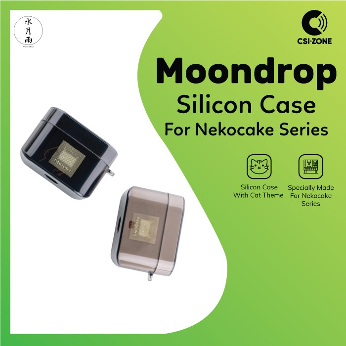 Moondrop Silicon Case / Protection Case For Nekocake Kuroneko