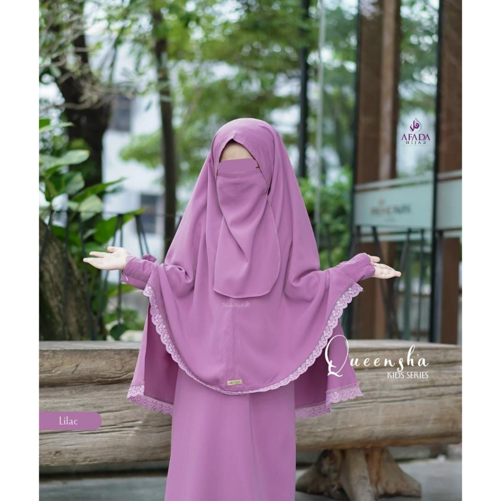 GAMIS ANAK QUEENSHA GAMIS SETELAN ANAK SATU SET GAMIS MURAH ANAK SYARI CADAR