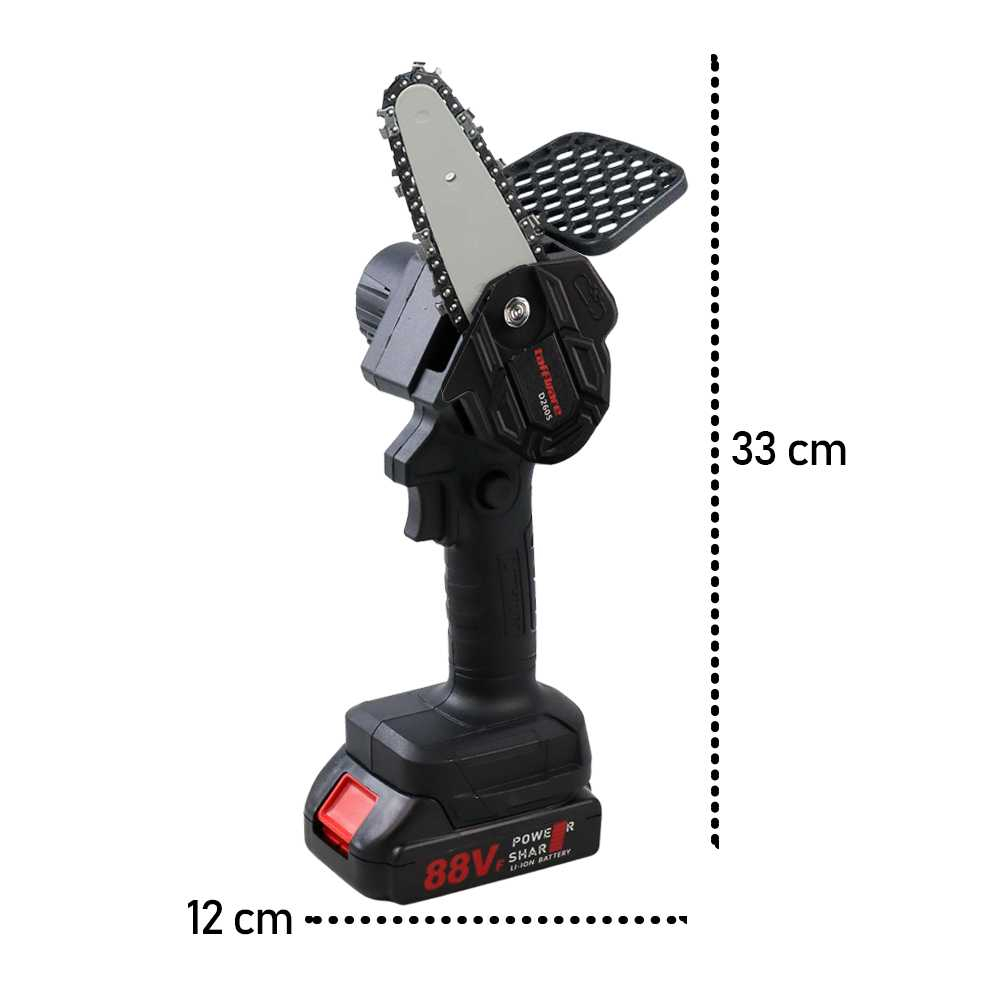 Taffware Gergaji Mesin Senso Cordless Chainsaw 21V 6 Inch 800W - D2605