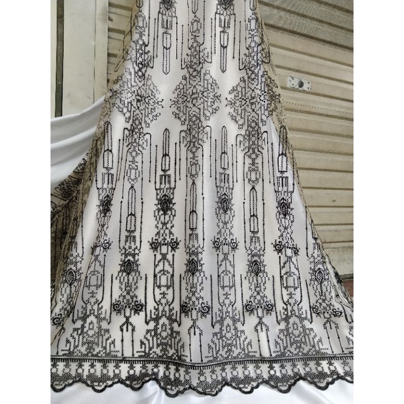COD...! Tile SAPTO ETNIK/Tile Border Sapto/kain tile etnik Sapto/Bahan Kebaya