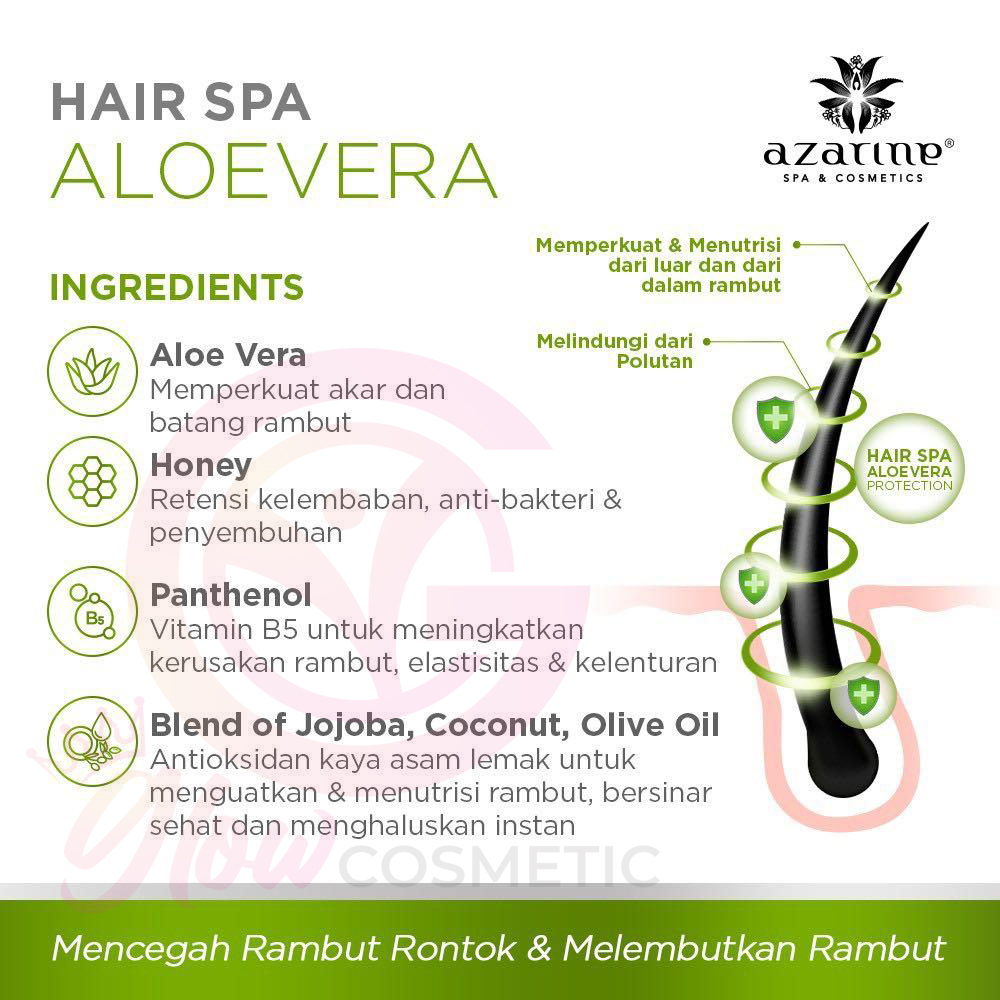 AZARINE HAIR SPA APRICOT &amp; ALOE VERA 200GR