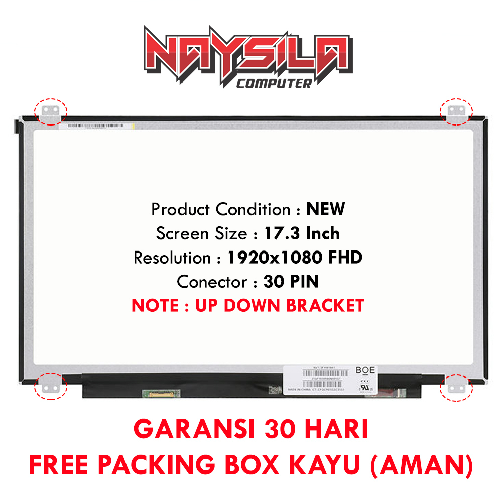 LCD LED LAPTOP MSI GE72 GT73 GT72 GT73 GT73VR