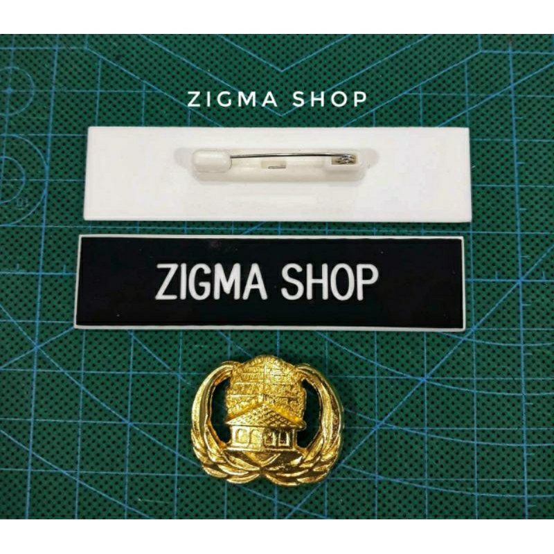 

NAME TAG + PIN KORPRI PENITI ( PAKET HEMAT )