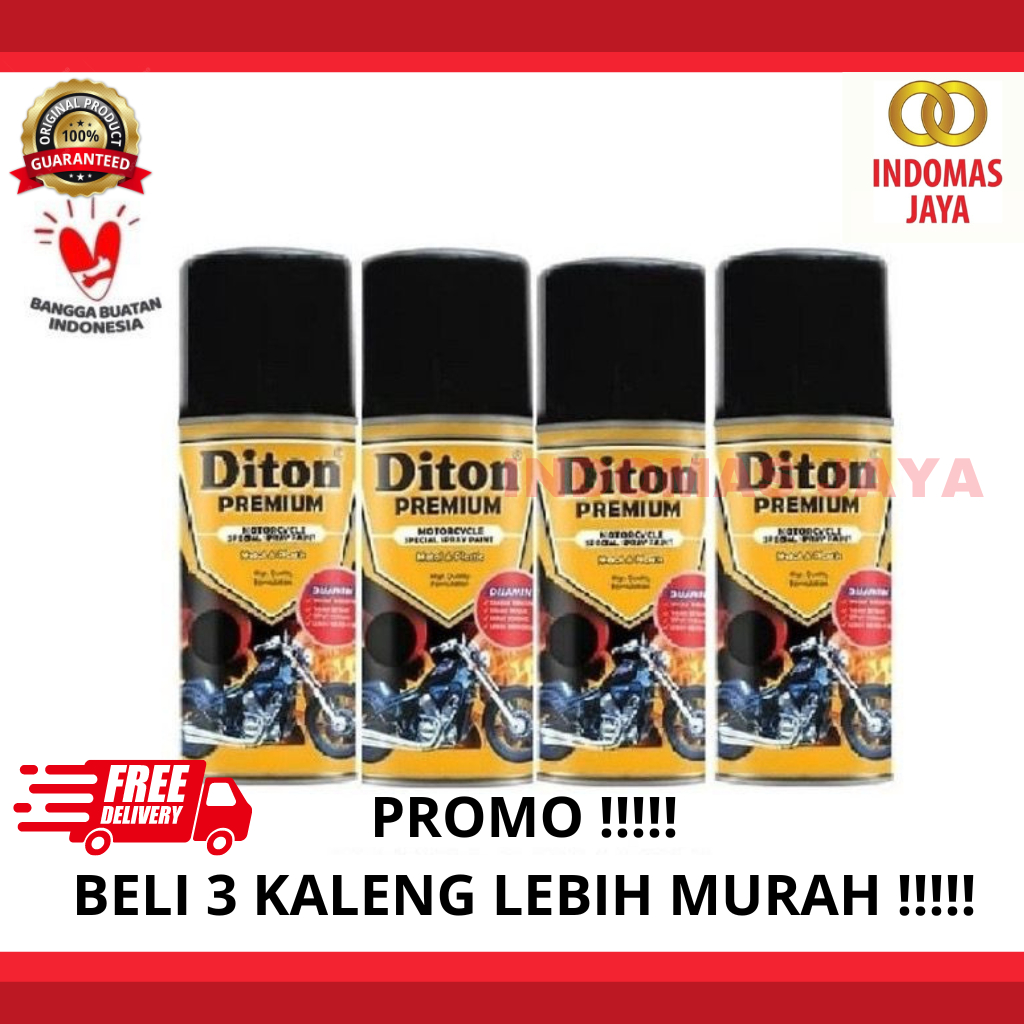 Cat Semprot DITON PREMIUM Paket 4 Kaleng