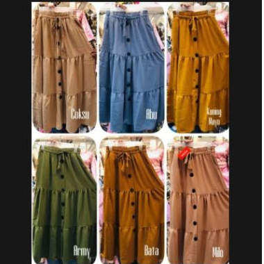 Rok anak usia 3-20 tahun dewasa size xxlbahan cringcle airplow/rok muslim terlaris/bawahan terbaru kekinianrom susun buka payung rok remaja ter baru bawahan anak/rok ukran jumbo  rok buka payung/rok panjang