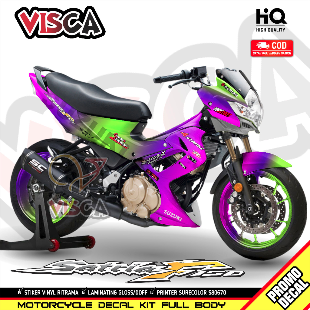 ID DECAL SATRIA FU BARONG 2012 FULL BODY STIKER SATRIA FU BARONG 2012 FULL BODY STRIPING SATRIA FU