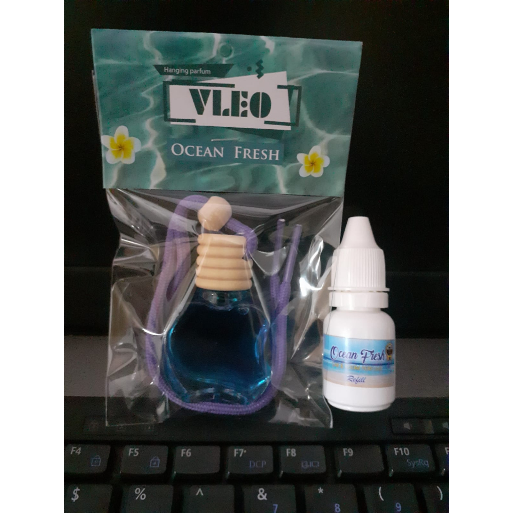 PAKET PARFUM VLEO +REFILL 10 ML/PARFUM KOPI BALI